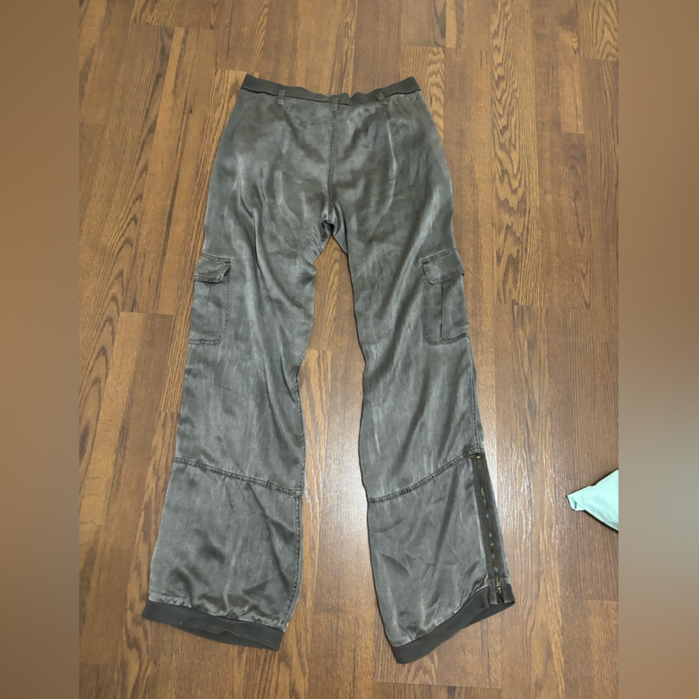 Twelfth Street by Cynthia Vincent 100% Silk Pants Size 6 - Picture 5 of 5